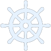 Icon eines Steuerrads
