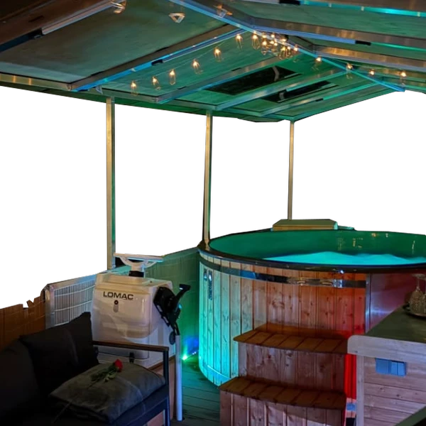 Whirlpool Floß mit Massage- und Luftdüsen